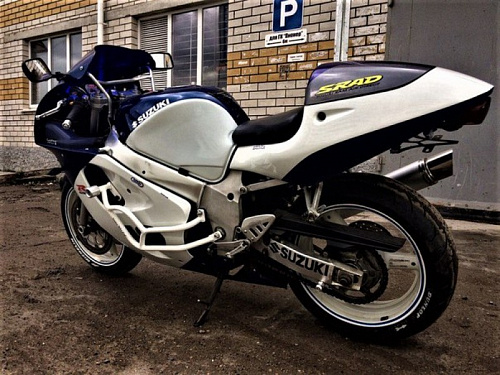Дуги защитные SUZUKI GSXR 600, GSXR 750 (1996-2000)