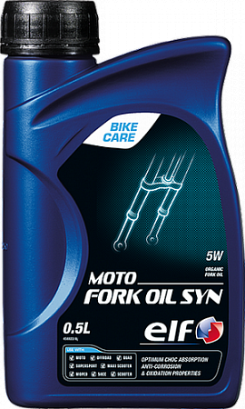 Вилочное масло ELF MOTO FORK OIL SYN 5W
