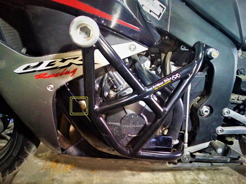 Дуги защитные HONDA CBR600RR (2007-2008)
