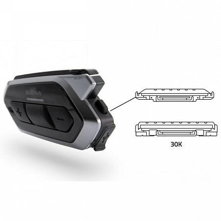 Мотогарнитура SENA 50R с Mesh 2.0 и Bluetooth 5.0