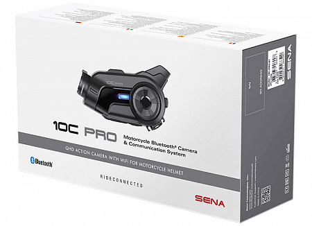 Экшн-камера и мотогарнитура SENA 10C PRO 2K 