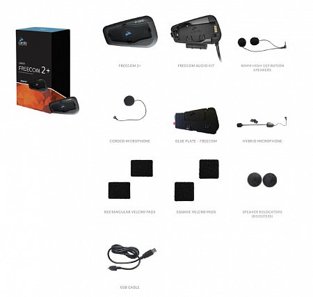 Мотогарнитура Cardo Scala Rider FREECOM 2+ SINGLE