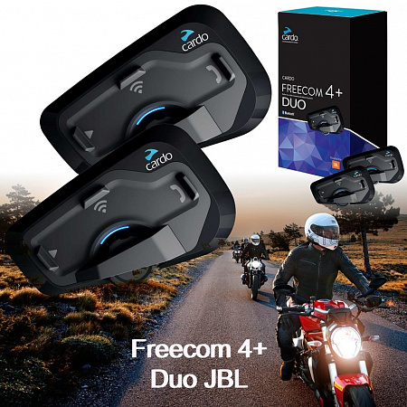 Мотогарнитура Сardo Scala Rider FREECOM 4+ JBL DUO