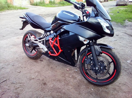 Дуги защитные KAWASAKI NINJA 400R (2010-2013), ER-6F (2009-2011)