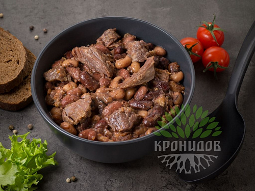 Говядина с фасолью
