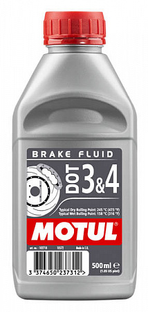 Тормозная жидкость MOTUL DOT 3 & 4 Brake Fluid