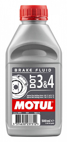 Тормозная жидкость MOTUL DOT 3 & 4 Brake Fluid
