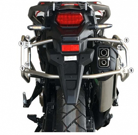 Крепежные рамки HONDA CRF1000 AfricaTwin 2015-2017