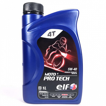 Моторное масло ELF MOTO 4 PRO TECH 5W40