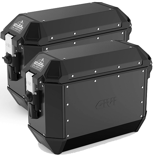 Кофры боковые GIVI TREKKER ALASKA Black Line MONOKEY