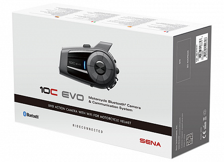 Экшн-камера и мотогарнитура SENA 10C EVO4K Ultra HD 