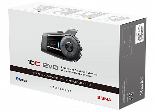 Экшн-камера и мотогарнитура SENA 10C EVO4K Ultra HD 